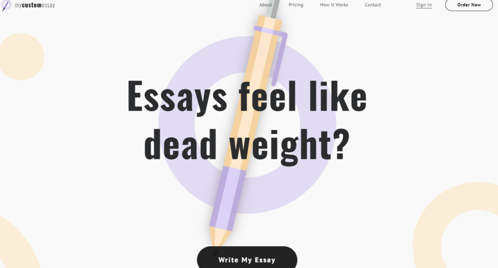 mycustomessay-website