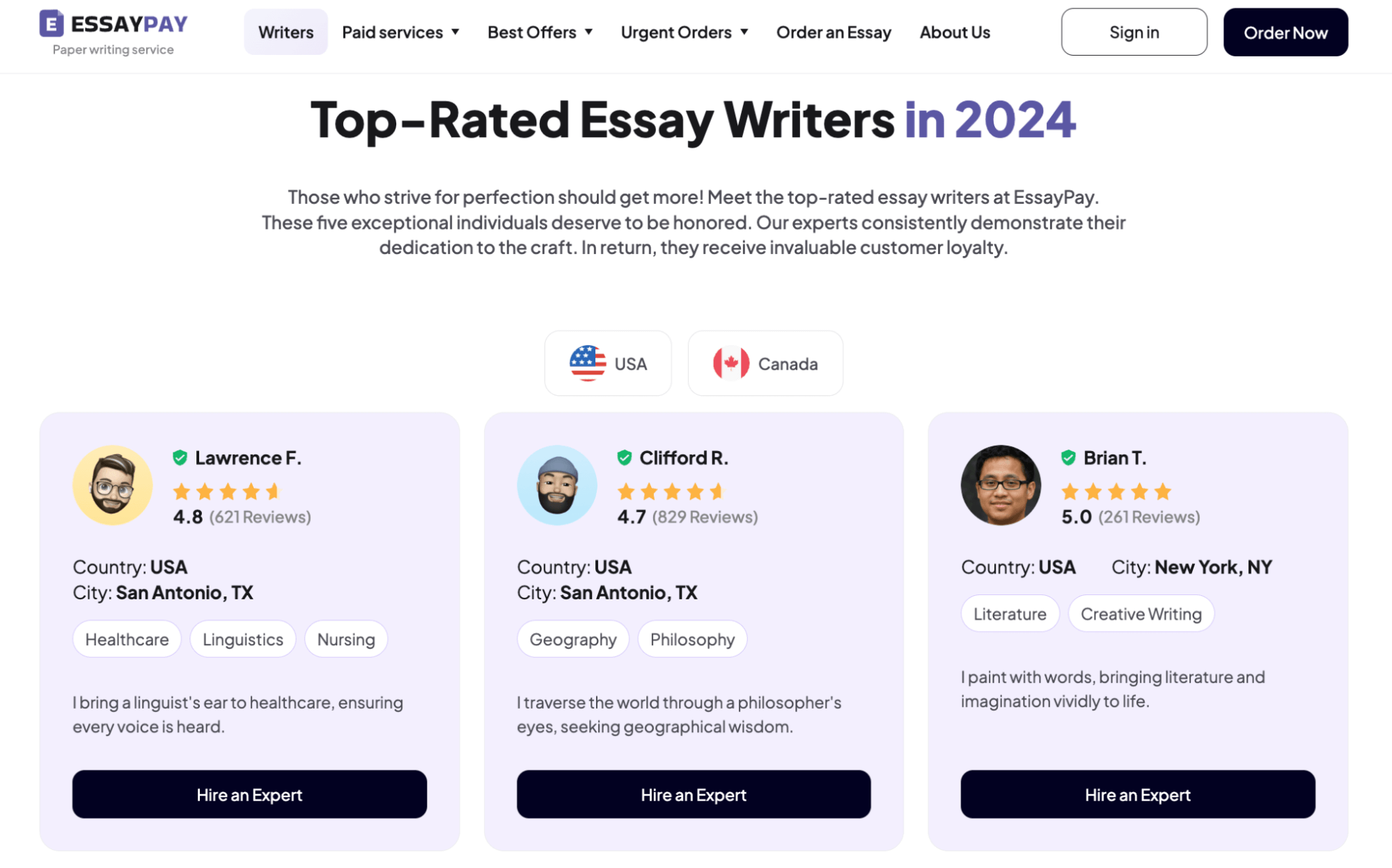 essay writers